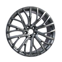 Velg Racing Hot Sell Flash Gunmetal Machine Face 19*8.5 Inch Multi Spoke PCD 5-113 Casting Wheel Rims Wheel Hubs