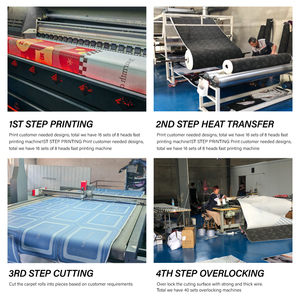 2025 nuevo diseño alfombras suaves y cómodas sala de estar alfombra grande <span class=keywords><strong>3D</strong></span> para sala de estar alfombra de puerta productos de baño - Product Image 5