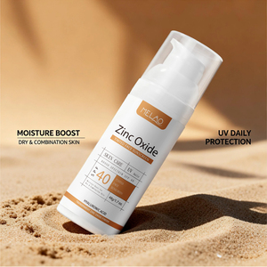 <span class=keywords><strong>Crema</strong></span> Solare Colorata SPF40 con Ossido di Zinco, Protezione Naturale OEM ad Ampio Spettro UVA UVB, Etichetta Privata - Product Image 1