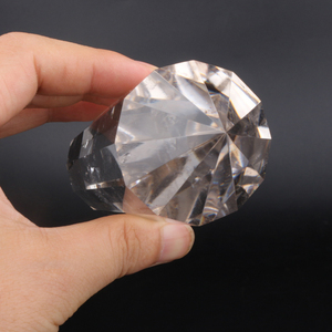 Chất Lượng Cao Đôi Nhọn Rose Quartz Crystal Wand Điểm Vogel 12 Mặt Chấm Dứt Điểm Đôi Để Trang Trí - Product Image 4