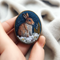 Patchs fantaisie mignons et ludiques, lapin dansant avec microphone en forme de carotte, appliques brodées pour vêtements, casquettes, sacs à dos
