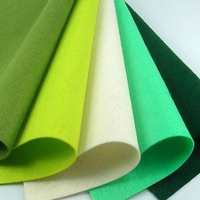 Feutre doux/tissu non tissé de 1 à 3 mm disponible en stock/en gros - Matériau coloré et doux, idéal pour la mode