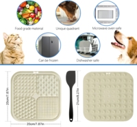 Tapis de léchage personnalisé pour chiens, gamelle anti-glouton pour chats, grands plats pour chiens, tapis de distraction pour chats et chiens – Vente en gros