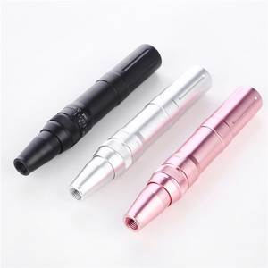Máquina de Maquillaje Permanente Ybeauty, Pistola de Tatuaje Eléctrica Negra, Plateada y Rosa, de Calidad Profesional para Cejas, Labios y Delineador de Ojos - Product Image 1