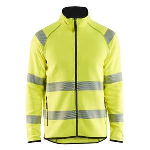 BLAKLADER-Veste tricotée haute visibilité 492221203300S Jaune-EAN 7330509585924 HI-VIS WORKWEAR - Product Image 1