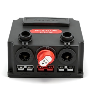 Boîtier de <span class=keywords><strong>distribution</strong></span> d'alimentation CC 12V/24V avec interrupteur de coupure de batterie pour prise Anderson 50A, station de charge rapide - Product Image 1