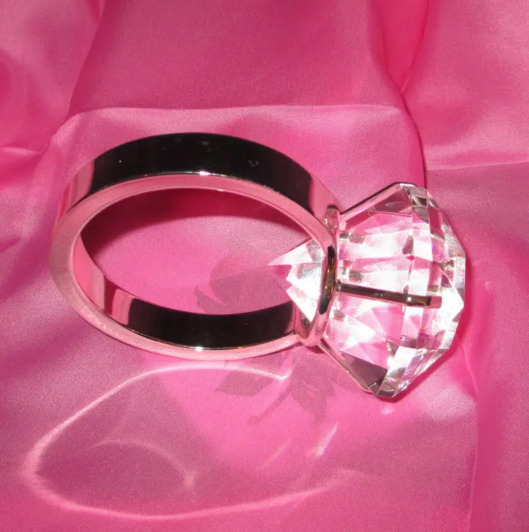 Di cristallo di diamante anello di tovagliolo per la cerimonia nuziale MH-9112