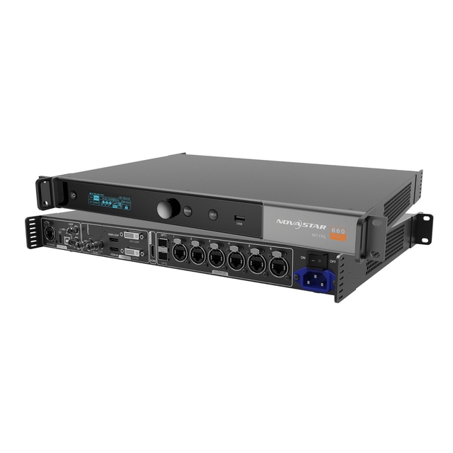 NovaStar MCTRL660 PRO Professional LED Display Controller HDMI/DVI/3G-SDI Inputs, 6x Gigabit Ethernet & 2x10G Optical Outputs