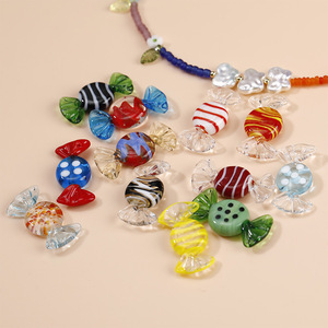 Pièces décoratives en verre écologiques pour bonbons, idéales pour les fêtes du Poisson d'avril et la rentrée scolaire, vente en gros en vrac - Product Image 5