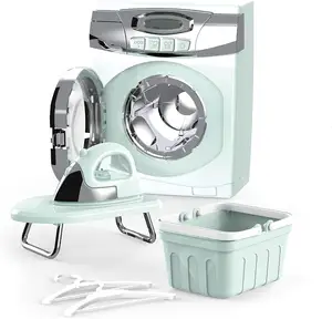 Play Washer and Dryer for Kids,Toy Washer and Dryer Set Pretend Cleaning Set for Kid Boys, Be Given as Birthday Gift Ages 3+