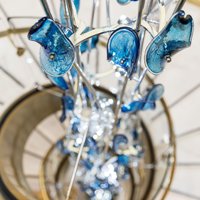 Lustres LED en verre grand format pour escaliers de centres commerciaux haut de gamme, lampes suspendues optiques personnalisables et réglables, garantie 3 ans