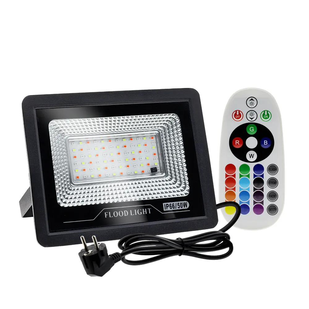 Luz de inundação 50 Led Rgb Luzes Uv 20W 50W Uva Pir 100W 200W Ip66 400W Árvore Ipad Lâmpada 300W 600W 150W 30W Ip65 Suporte de parede Home