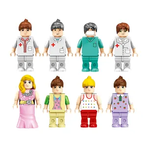 building block mini figure ,figure block family with new design for kids gift