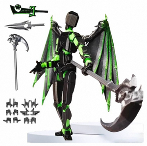 Vente chaude <span class=keywords><strong>Robot</strong></span> DIY Action Figure Dummy 13 <span class=keywords><strong>Robot</strong></span> Mobile Multi-articulé Impression 3d Action Figure pour Enfants Jouets - Product Image 2