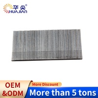 Clous pneumatiques lisses en acier de fabrication Guangdong, série 16, finition zinguée, qualité industrielle, couleur argent, pour meubles en carton