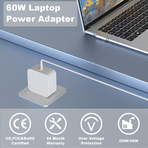 Adaptateur secteur pour ordinateur portable 60W 16.5V 3.65A avec embout en L, <span class=keywords><strong>chargeur</strong></span> électrique avec protection OTP pour <span class=keywords><strong>MacBook</strong></span> <span class=keywords><strong>Pro</strong></span> 13 modèles A1435 A1465 A1425 - Product Image 2