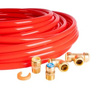 NSF sertifikalı 1/2 3/4 1 inç Push-Fit Shark-Bite sıhhi tesisat plastik boru ile uydurma - Product Image 5