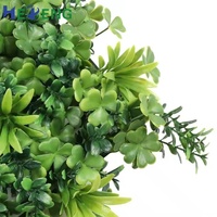 Gazon artificiel Faux Mur PVC Décoratif Intérieur Extérieur Panneau Synthétique Mur Végétal avec Design Élégant Mariage