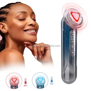 Hot Sales Ems Rf Hot Cold Beauty Device Face Skin Care Beauty Machine Led Light Therapy Photon Lifting Massager Instrument