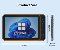 Tablet PC resistente industrial de 7/8/12/10 pulgadas Android alto brillo 1000 NITs tableta industrial portátil con escáneres de código de barras