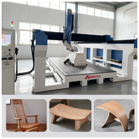 Routeur CNC 4 axes ATC pour moules en mousse EPS, machine de gravure et de découpe 3D automatique pour la sculpture et la fabrication de moules en polystyrène