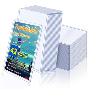 Étui de protection semi-rigide transparent en PVC avec logo personnalisé pour cartes à collectionner et gradées – 1 unité - Product Image 1