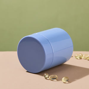 ขวดพลาสติกทรงกลมขนาด 100 มล. ปรับแต่งได้ สีม่วงอ่อน ภาชนะปิดผนึกสำหรับครีมทาหน้า บัตเตอร์ทาตัว <span class=keywords><strong>เกลือ</strong></span>อาบน้ำ บรรจุภัณฑ์เครื่องสำอาง - Product Image 2