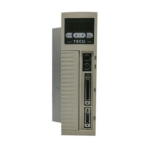 TECO Motor Servo Drive AC 400W 3000RPM 200V 1,274n. <span class=keywords><strong>m</strong></span> JSMA-PUC04ABA + JSDAP-15A komponen industri kontrol Servo Drive - Product Image 1