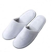 Pantuflas Desechables para Hotel BonVan BV-DS01, Impresas, Gruesas, Antideslizantes, de Tela No Tejida, de Secado Rápido, con Logotipo Personalizado
