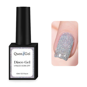 Privé Étiquette 15ml D'eau Lumière Glitter Paillettes Imbibent outre UV Gel Étincelle Réfléchissant Disco Flash Gel <span class=keywords><strong>Semi</strong></span> <span class=keywords><strong>Permanent</strong></span> Gel <span class=keywords><strong>Vernis</strong></span> - Product Image 3