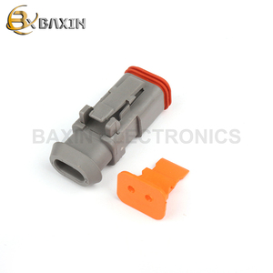 <span class=keywords><strong>2</strong></span>ウェイDeustchコネクタオスメス自動車防水ワイヤー電気ハウジングDT04-2P-E008 DT06-2S-E008 - Product Image 2