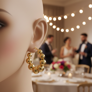 Polsini auricolari in lega di rame di alta qualità stile Vintage stile Vintage moda più venduto per matrimonio festa femminile con zircone - Product Image 3