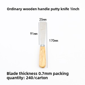 Nhà Sản Xuất Cung Cấp Trực Tiếp Bình Thường Bằng Gỗ Xử Lý Đa Chức Năng <span class=keywords><strong>Scraper</strong></span> Tường Bề Mặt Làm Sạch Putty Dao Nhỏ <span class=keywords><strong>Scraper</strong></span> - Product Image 6