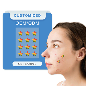 Parches Adhesivos para Granos en Forma de Estrella Rosa, Parches para Acné, Adhesivos para Granos en Forma de Estrella para Belleza y Cuidado Personal - Product Image 1