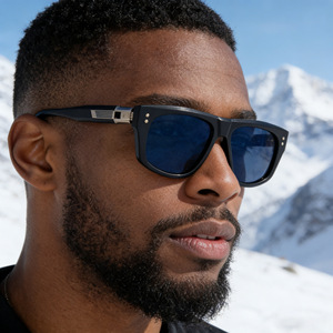 แว่นกันแดดโพลาไรซ์สำหรับผู้ชาย JW-6004P ป้องกันรังสียูวี 400 กรอบพีซี เลนส์ TAC แบบที่ 3 ป้องกันแสงแดดสำหรับกิจกรรมกลางแจ้งและขับขี่ - Product Image 3