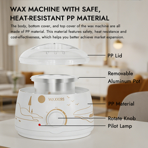 500ml Single Wax <b>Heater</b> Wholesale Depilatory Paraffin Bicycle Chain Wax Melt Warmer Machine Hair Removal - Product Image 3