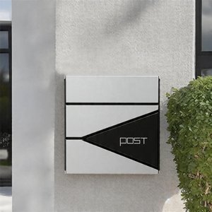 Buzón de Correos de Acero Galvanizado para Exteriores, Anti-Robo, con Recubrimiento en Polvo, con Cerradura con Llave, Soporte para Periódicos, Buzón de Sugestiones - Product Image 3