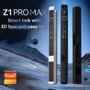 Dernière porte verticale en bois en métal côté droit ultra-mince ultra-étroit mince CNC RFID combinaison Cloud Data Storage Lock - Product Image 2