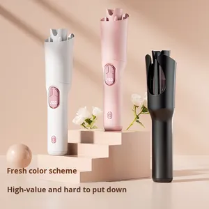 เครื่องม้วนผมแบบม้วนเป็นลอนขนาด 32 มม. ชาร์จผ่าน USB ไร้สาย พกพาสะดวก พร้อมระบบควบคุม 3 ระดับ - Product Image 2