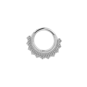 Gioielli per il Corpo in Acciaio Inossidabile all'Ingrosso, Clicker Septum con Diamanti e Zirconi per Piercing al Naso e alle Orecchie, Ideali per Regali di Matrimonio - Product Image 5