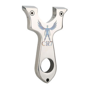 หนังสติ๊ก <span class=keywords><strong>GONGNIU</strong></span> CR7-01 ดีไซน์จดสิทธิบัตร ผลิตจากสแตนเลส แข็งแรง ทนทาน สีเงิน สำหรับการล่าสัตว์กลางแจ้ง - Product Image 5