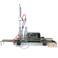 Pequeña maquinaria automática de llenado de embotellado de plástico para productos químicos Ambientador de jugo Bebidas anticongelantes de alcohol de soja