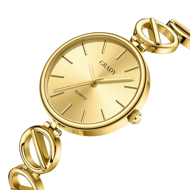 Luxury Watches Women High Quality love Gold Plating Quartz Ladies Fashion Waterproof Women Dress Watch