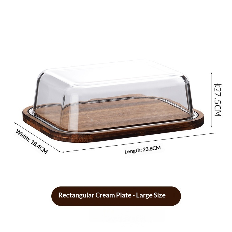 Forme rectangulaire marron de grande taille