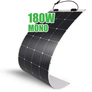 ETFE 120W 100W 180W Mono Tragbare Photovoltaik-Scheibe Energie Flexible Sonnen kollektoren Flex Solar Panel CA-1019