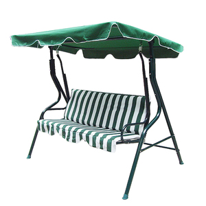 Leisure Metal Garden 3 Seats Outdoor <b>Patio</b> Courtyard Exterior Furniture - Product Image 1