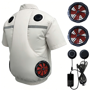 Radiador Semiconductor Peltier Transpirable de Manga Corta 2026 con Ventilador, Cómodo para Trabajadores - Product Image 5