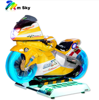 Machine de jeu vidéo d'arcade de moto d'intérieur m Sky Moto X pour enfants et centres de divertissement familial, manèges à monnayeur pour enfants en promotion