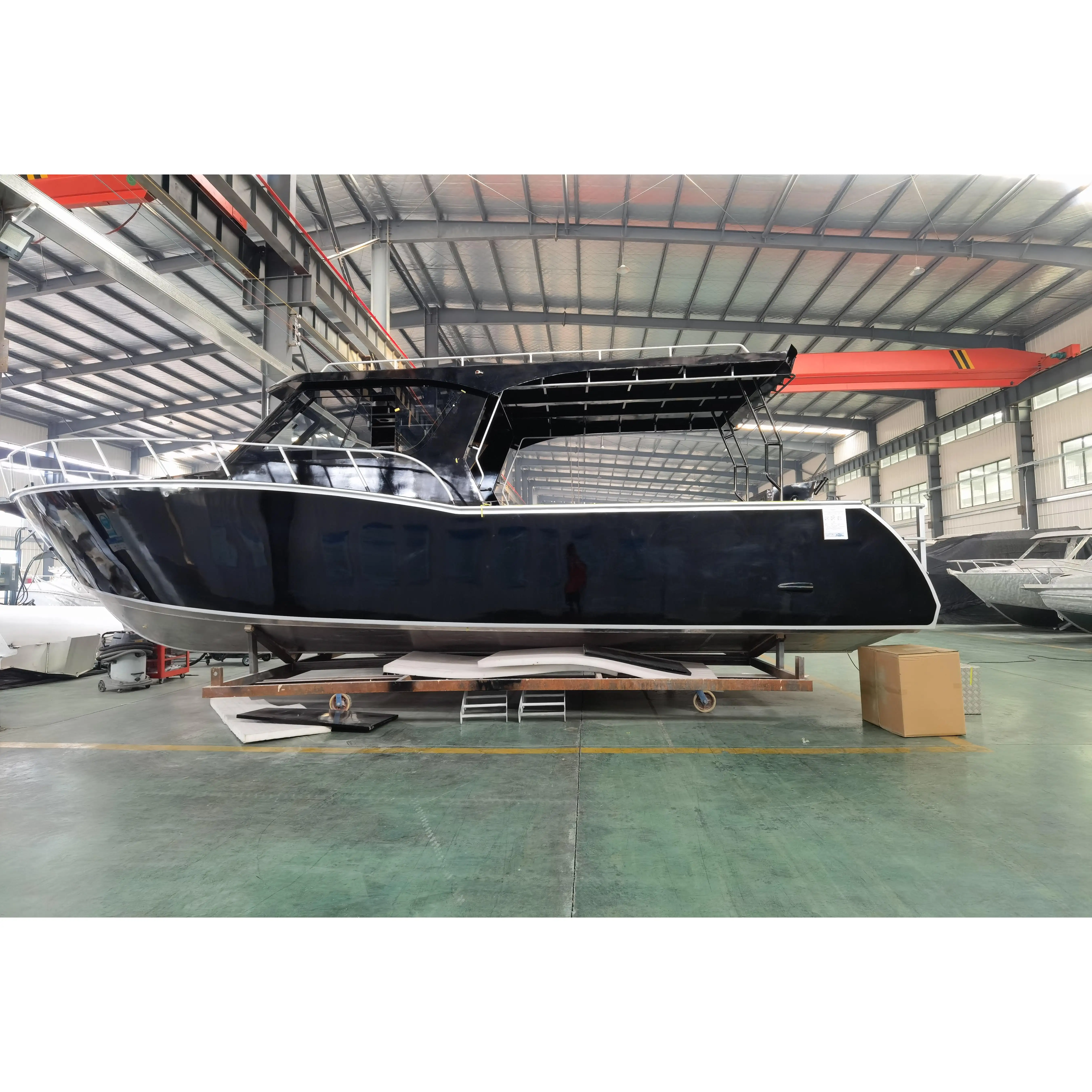 Ocean Boat zum Verkauf Luxus Yacht 11m Mittel kabine Geschweißtes Aluminium Fischerboot zum Verkauf Thailand Fishing Charter