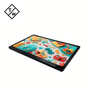 Monitor LED TC156-12 de 15.6 Pulgadas con Pantalla Táctil Capacitiva Plana, Panel IPS 1080P, USB, Nuevo - Product Image 1